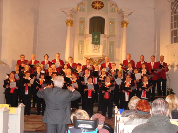 Konzert in der Taucherkirche unter der Leitung von Wolfgang Frister