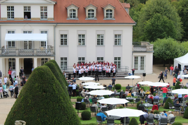 Chorsingen zum Federweißerfest im Schloss Wackerbarth